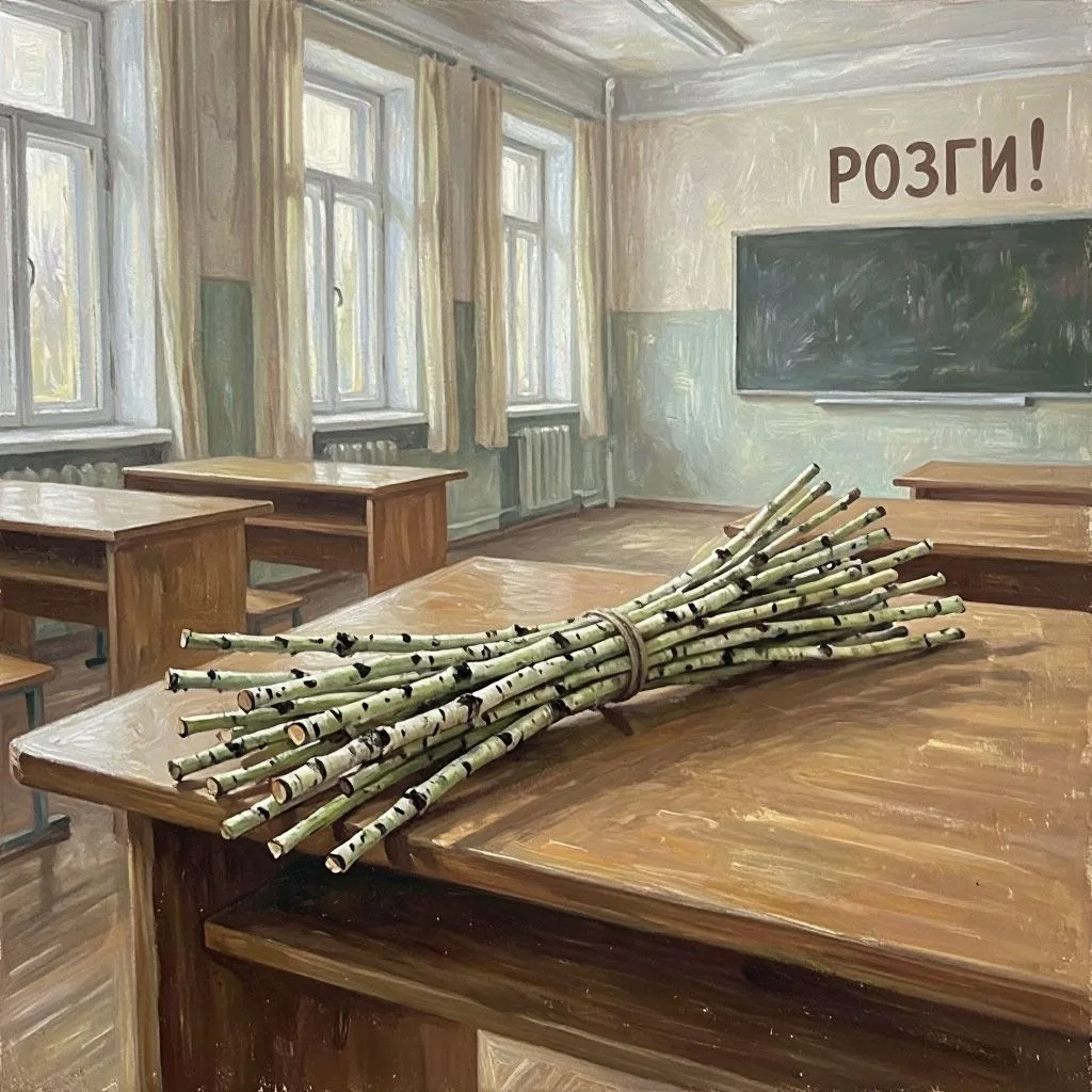 А когда‑то были розги