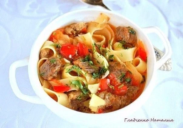 Вкуснейший лагман
Лагман - популярное среднеазиатское национальное блюдо, а если точнее, то просто г