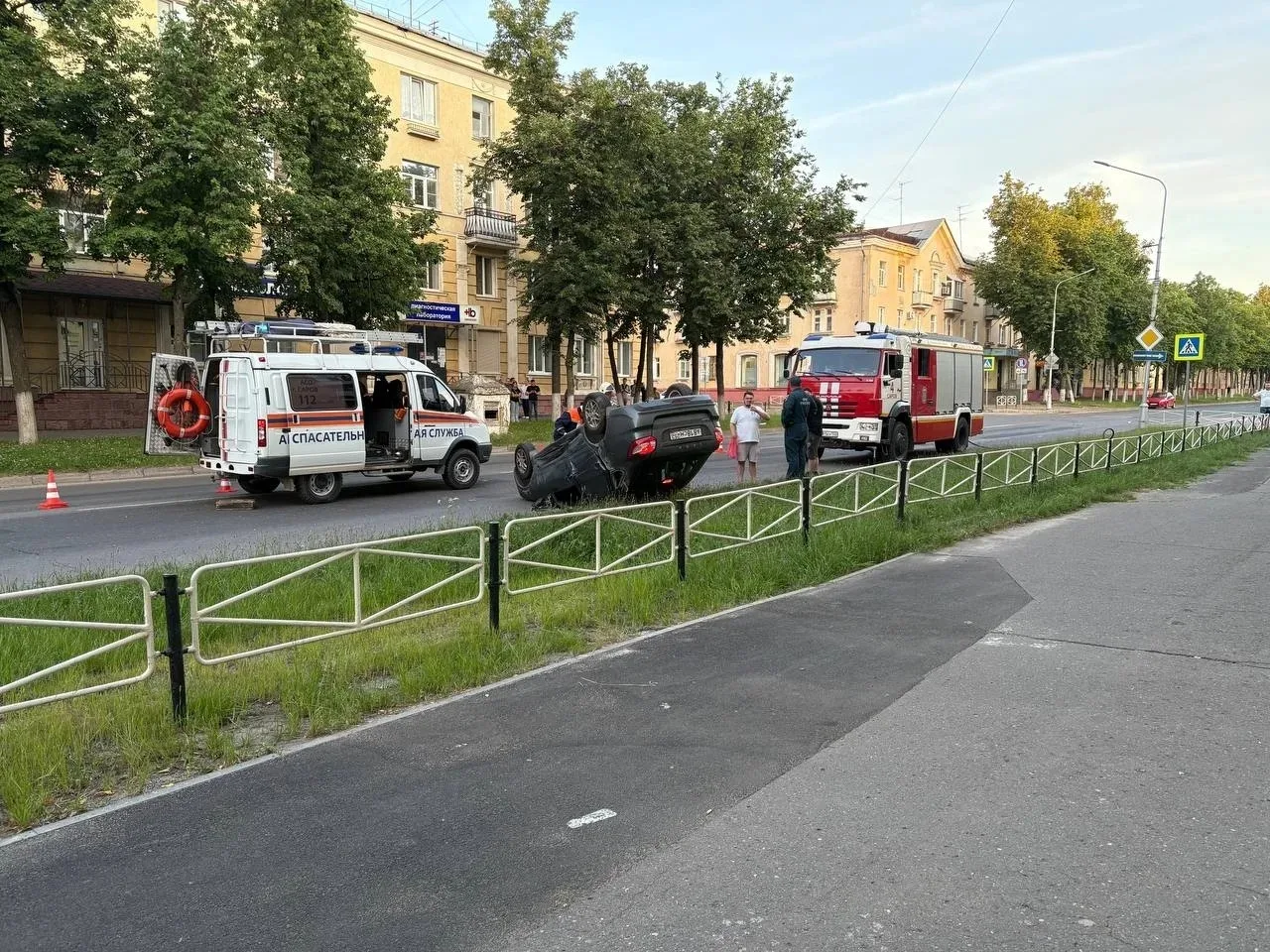 Подробности ДТП произошедшего 12 июня около восьми часов вечера на проспекте Ленина, 16.

Водитель «