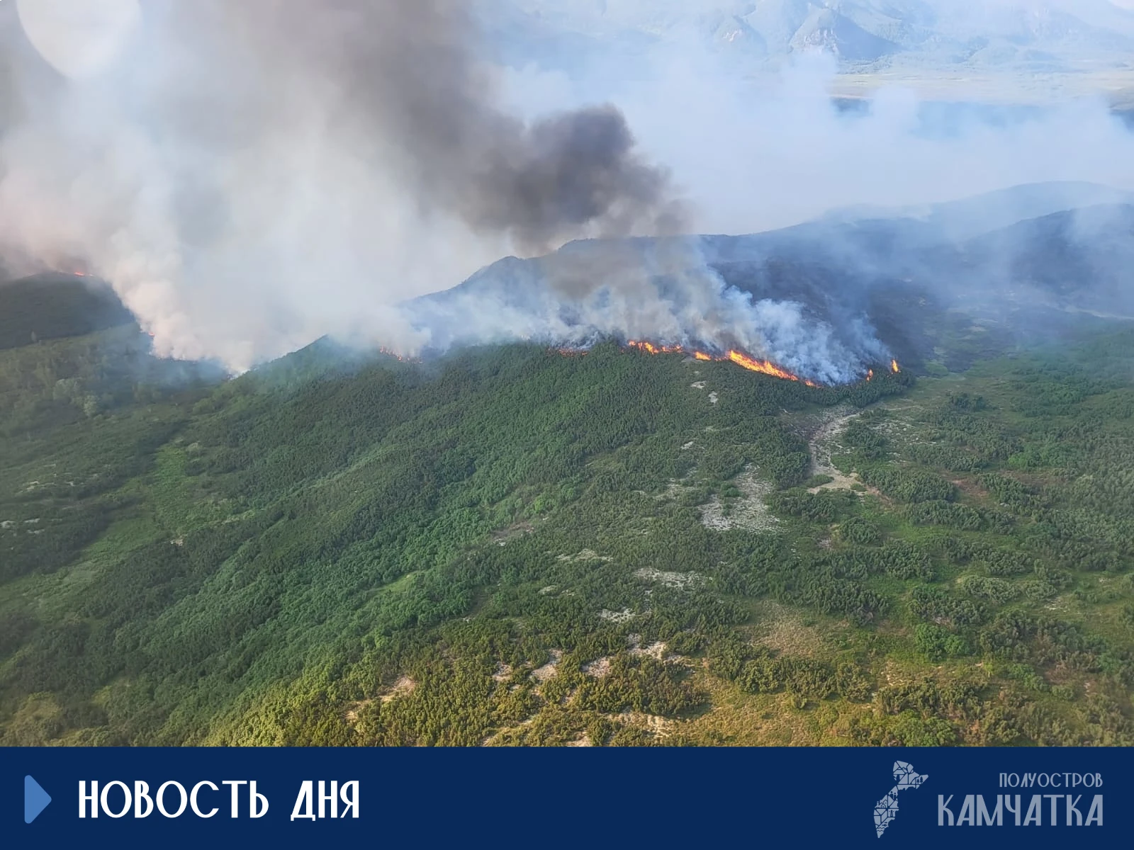 Камчатке возместят многомиллионные затраты на тушение лесных пожаров