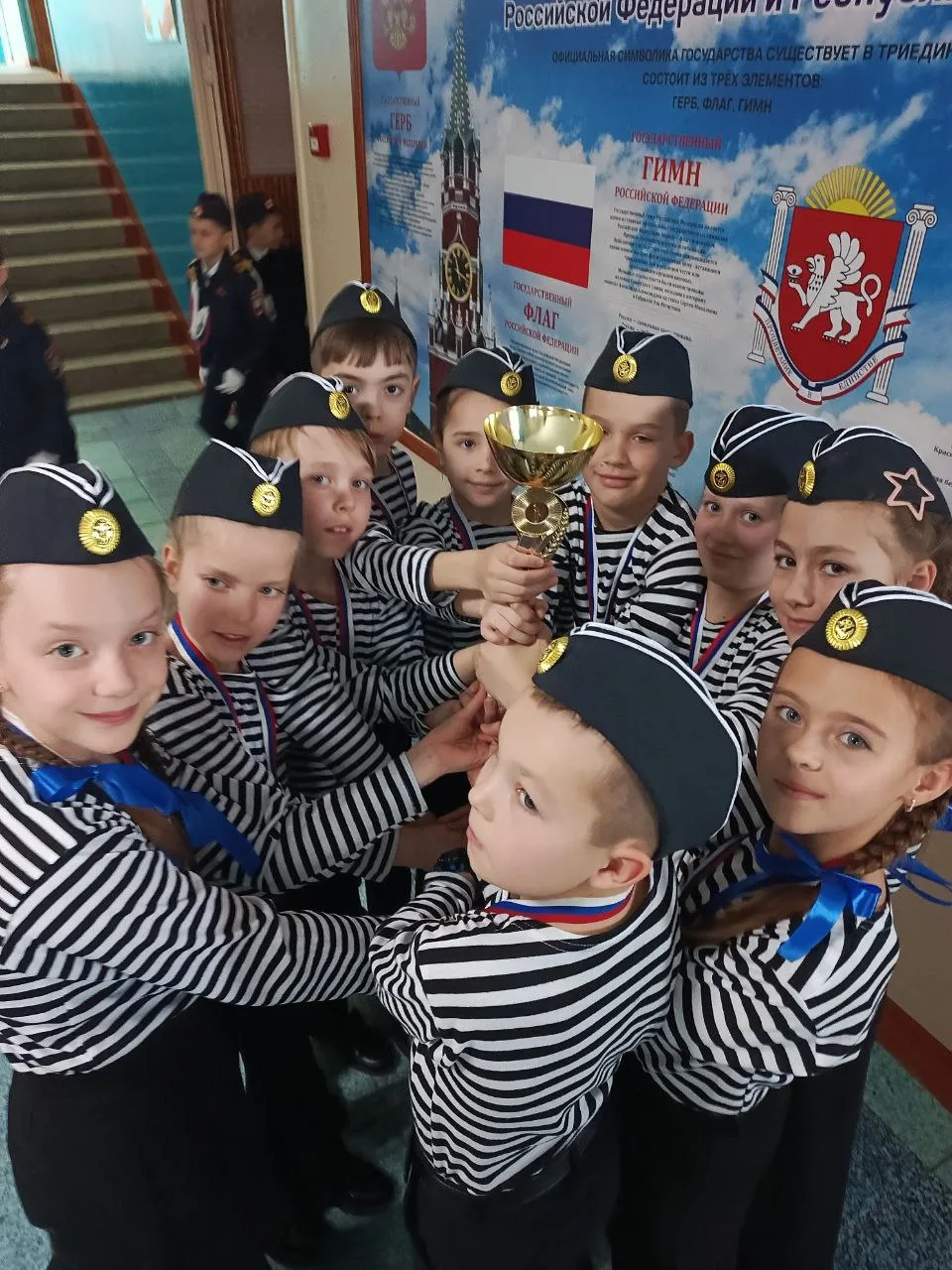 Мы спешим поделиться отличной новостью! 

Команда учащихся  нашей школы приняла участие в муниципаль