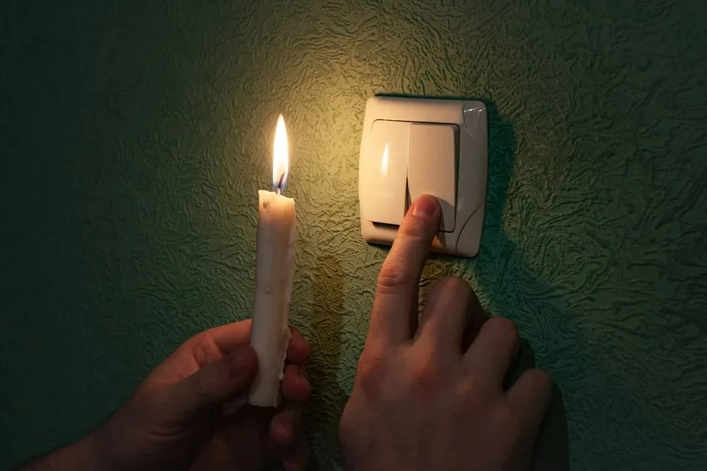 💡 Весь Центр сегодня остался без электроэнергии.