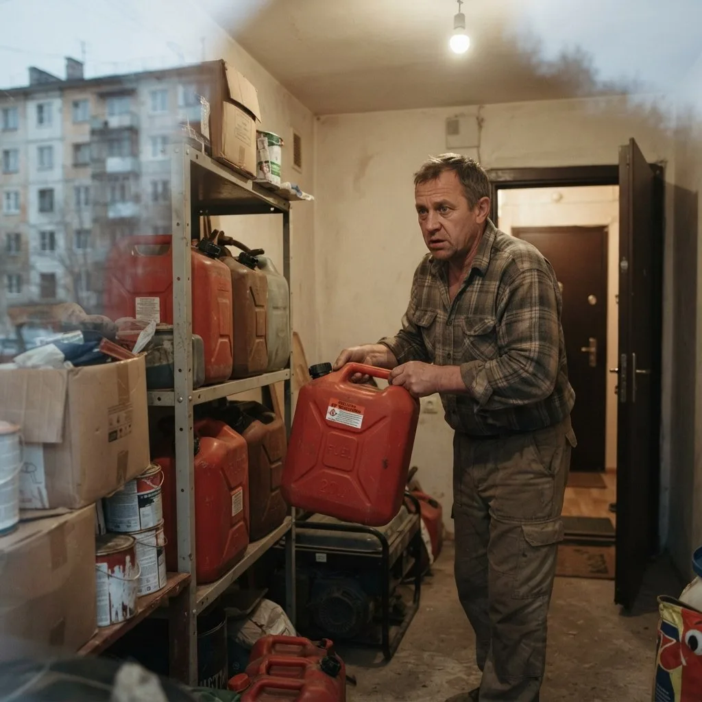 ⛽️⚠️ МЧС предупредило жителей Алтайского края: хранить бензин дома опасно для жизни