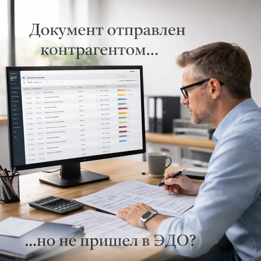 Документ не пришел в ЭДО: пошаговый поиск причин и решения