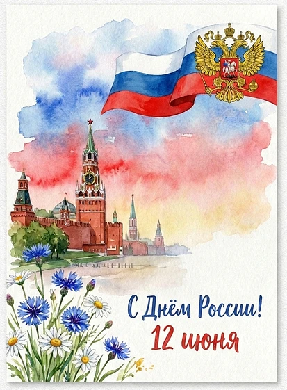 Уважаемые обучающиеся, родители (законные представители), педагоги! Поздравляем всех с Днём России! 