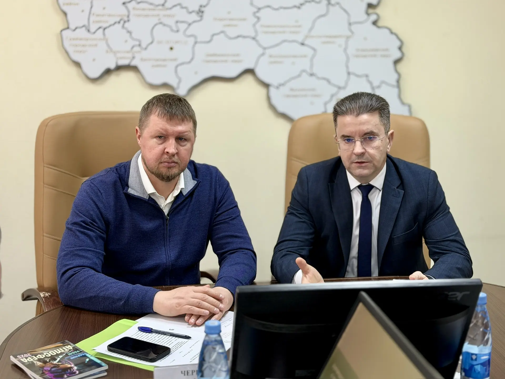 Председатель Избирательной комиссии Курской области посетил Белгородскую область с рабочим визитом  