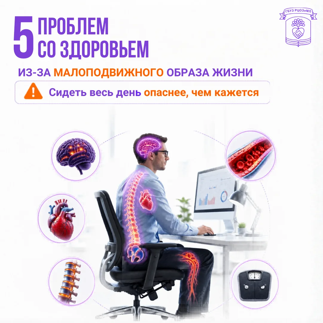 Многие уверены, что отсутствие спорта влияет только на фигуру. Но на самом деле недоста...