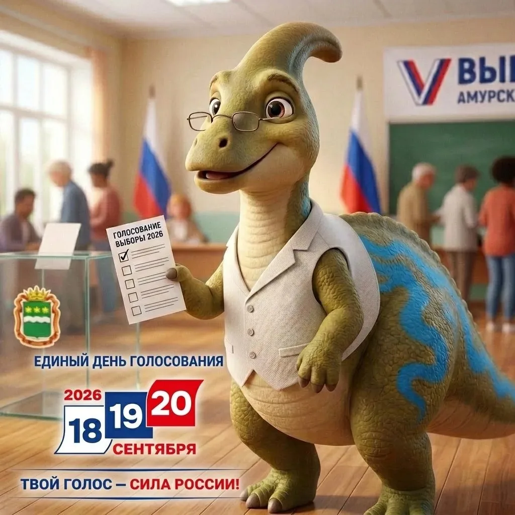 📣Амурчане вместе со всей страной будут голосовать три дня подряд: 18,19 и 20 сентября