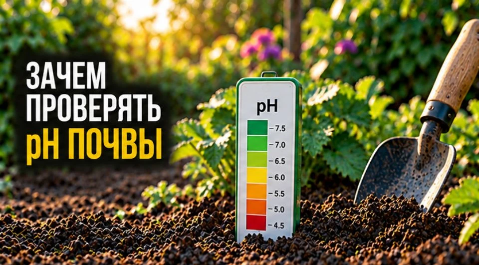 Зачем проверять pH почвы