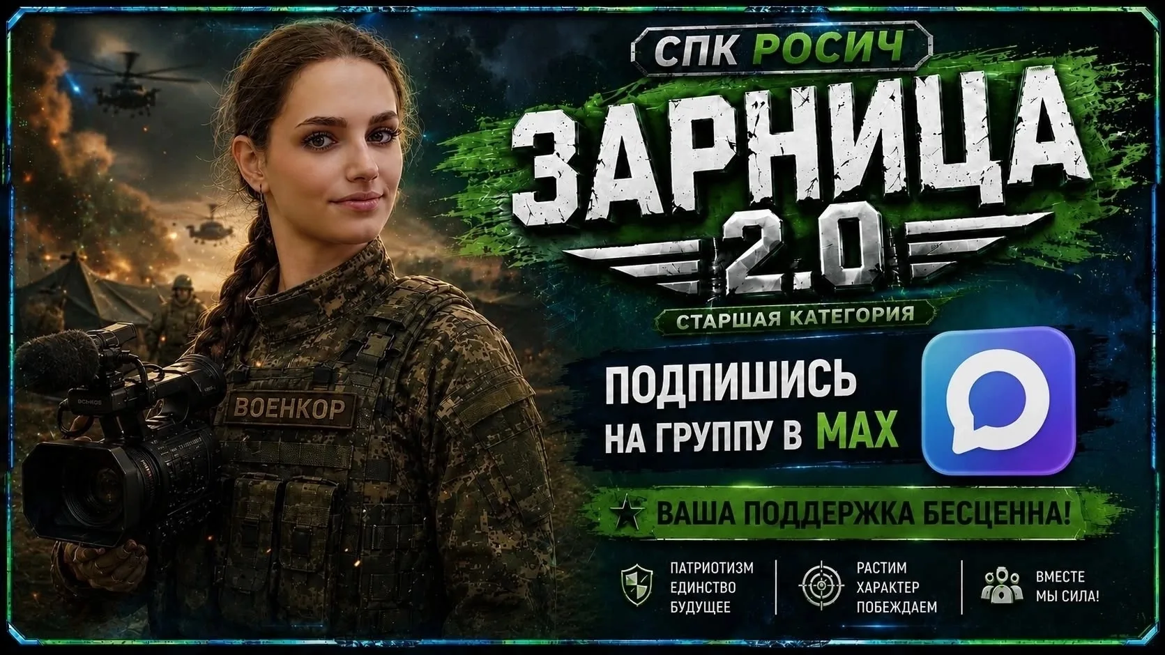 РОСИЧи едут защищать честь Югры: время болеть за своих на «Зарнице 2.0»! 💪
