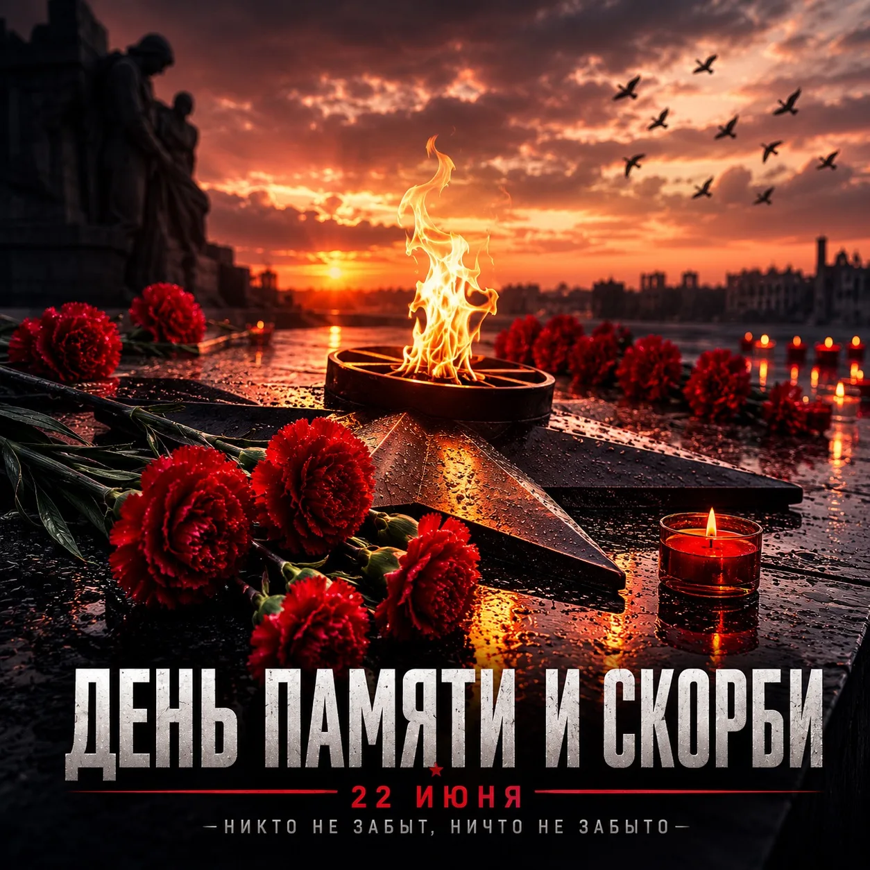 🕯22 июня — День памяти и скорби.

Это дата, которая навсегда вписана в память наших народов. 
Начал