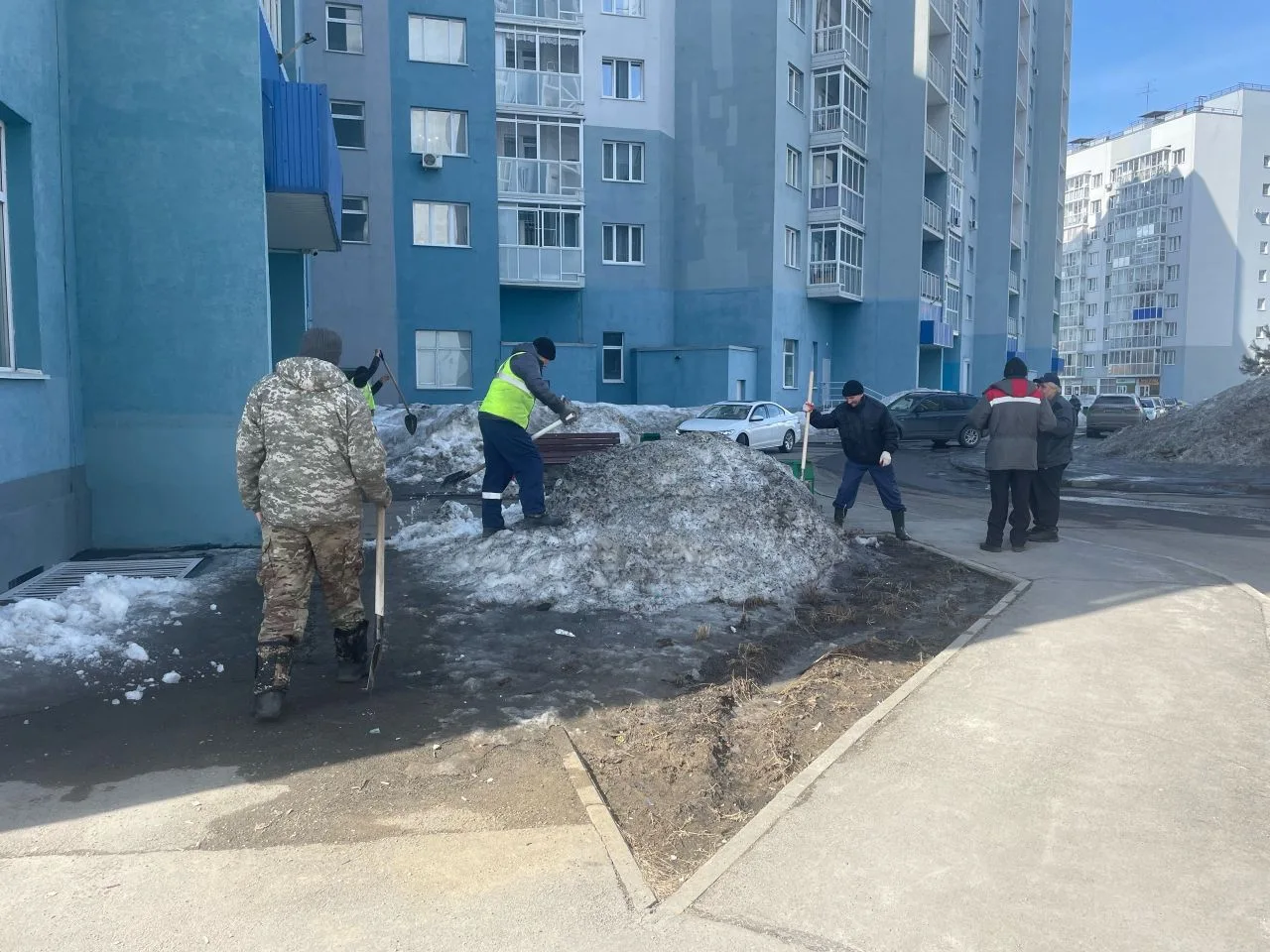 Сегодня в УК Восточный, состоялся субботник!