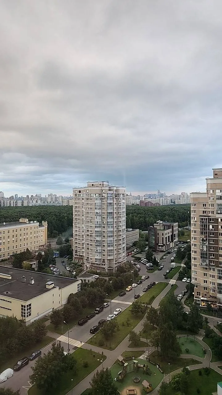 Сегодня нас встречает пасмурное утро ☁
