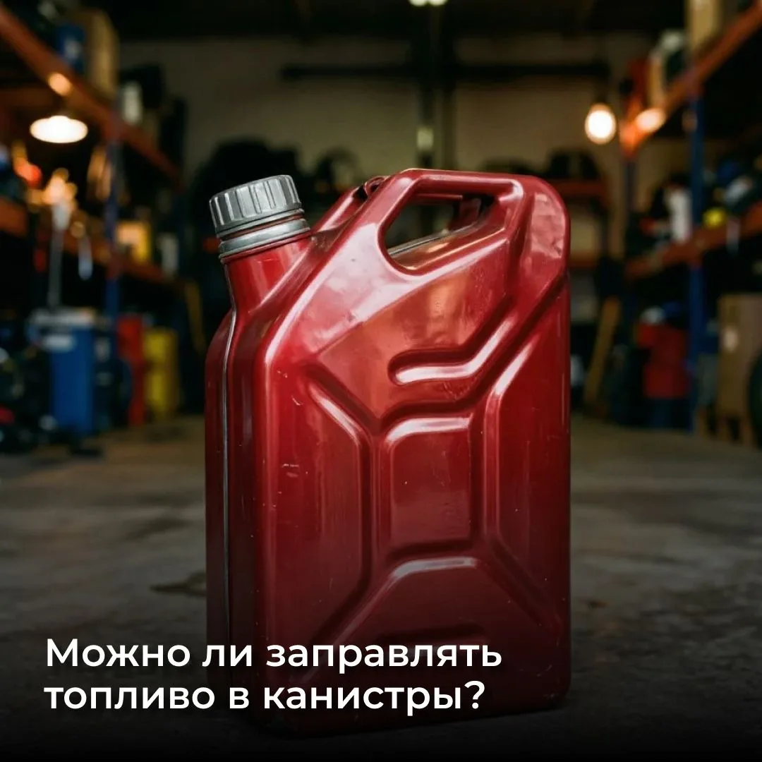 ❓Можно ли заправлять топливо в канистры? Согласно правилам противопожарного режима в РФ...
