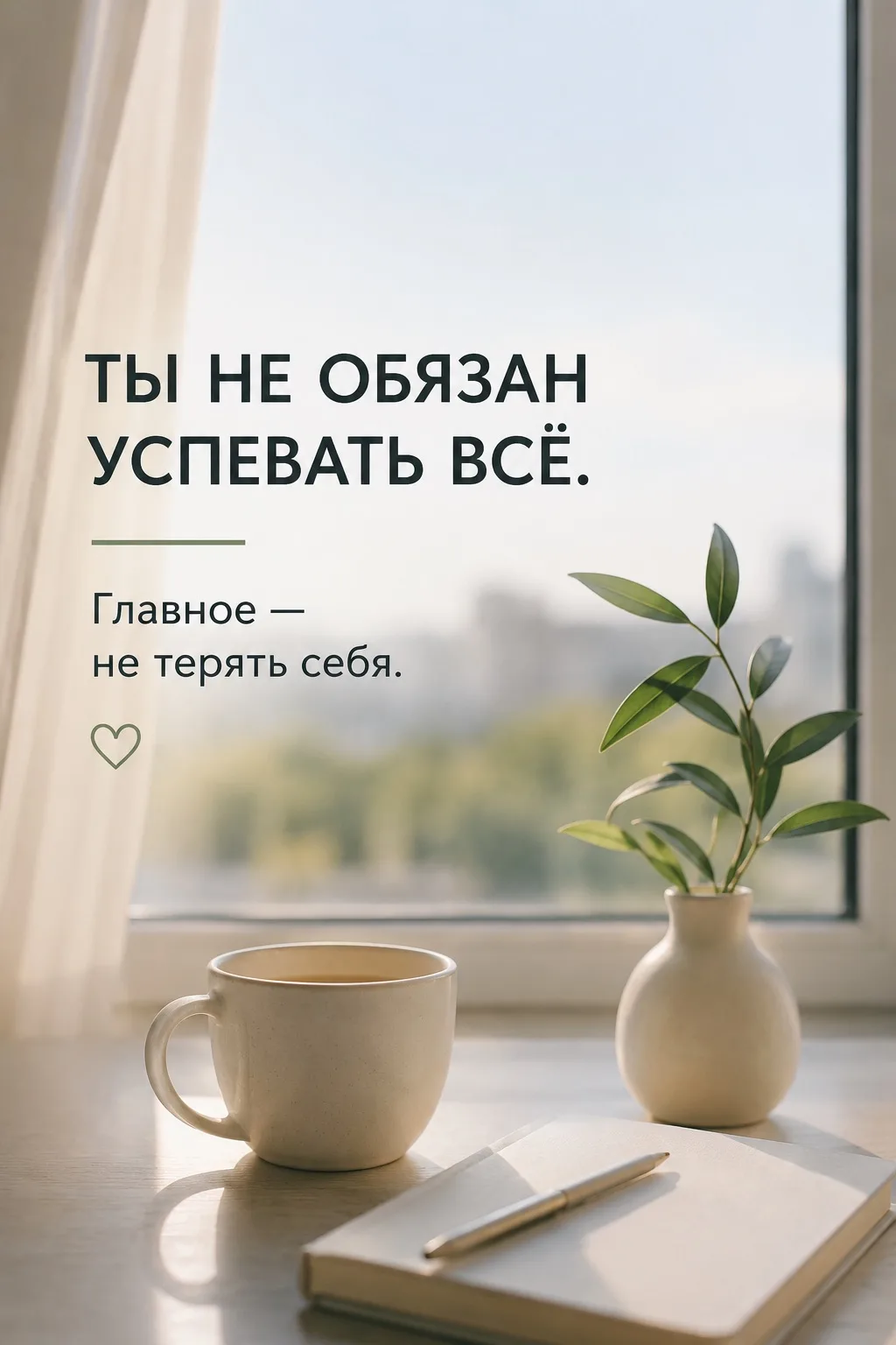 Иногда мы сами превращаем жизнь в бесконечную гонку.