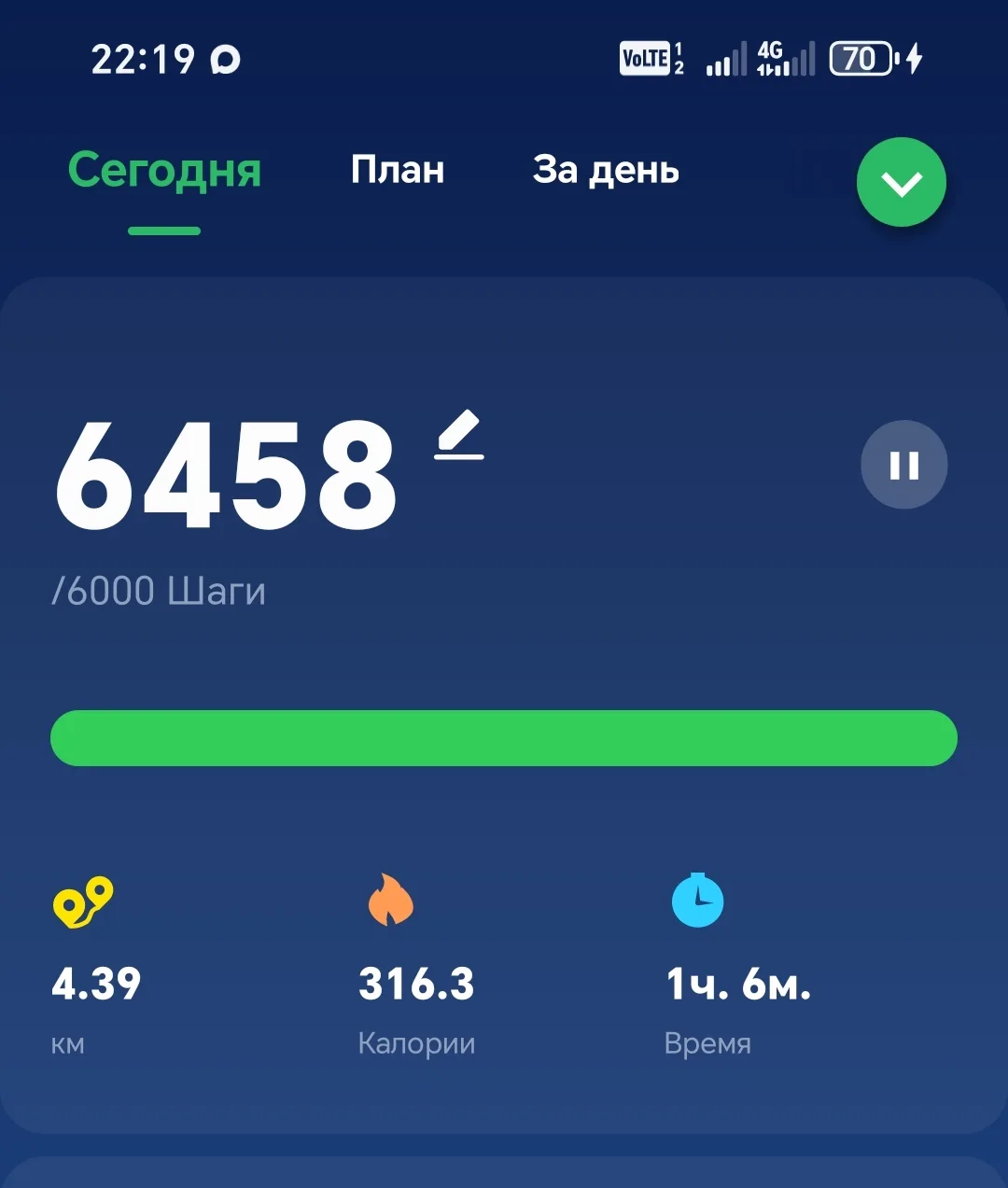 Шагов сегодня я нашагала ☺️