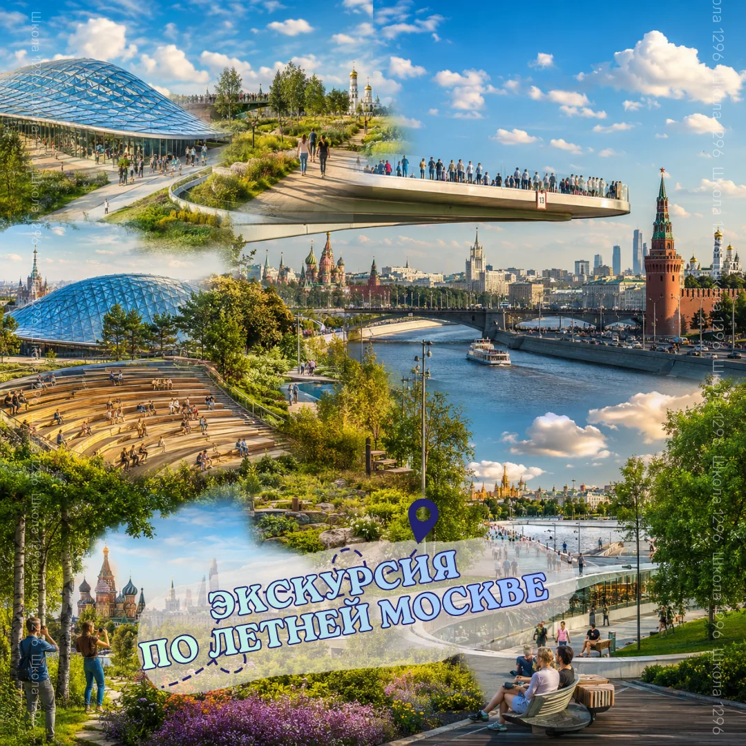 ЭКСКУРСИЯ ПО ЛЕТНЕЙ МОСКВЕ

Продолжаем нашу рубрику #ЛетняяМосква1296 и отправляемся в одно из самых