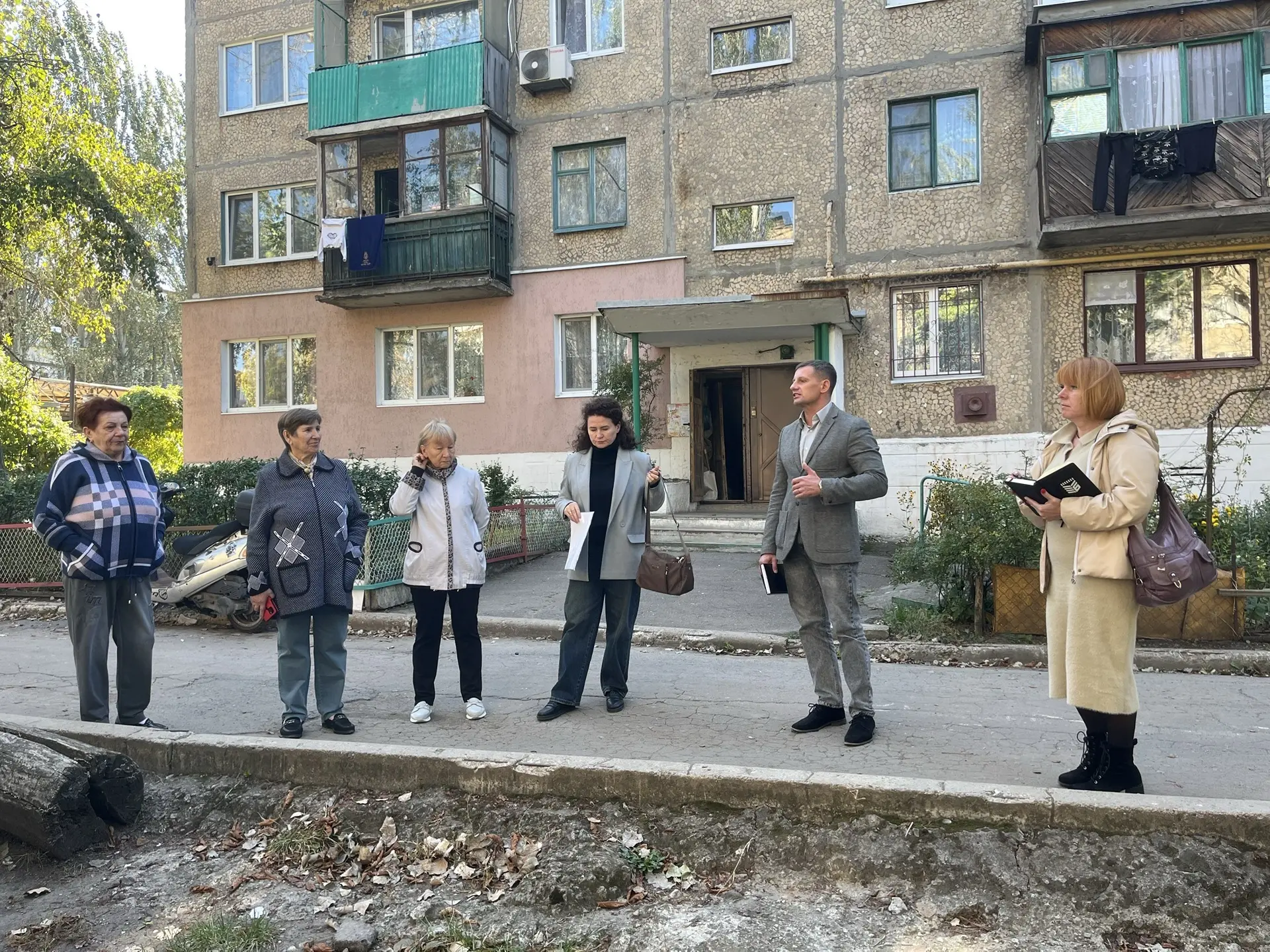Заместитель главы муниципального образования городского округа Харцызск Дмитрий Ощински...