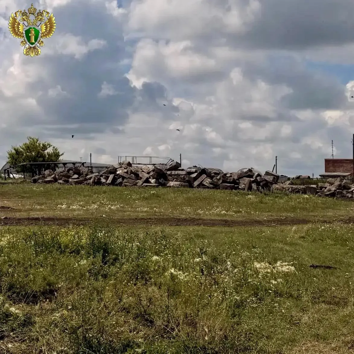 В Чесменском районе убрали свалку из водоохранной зоны