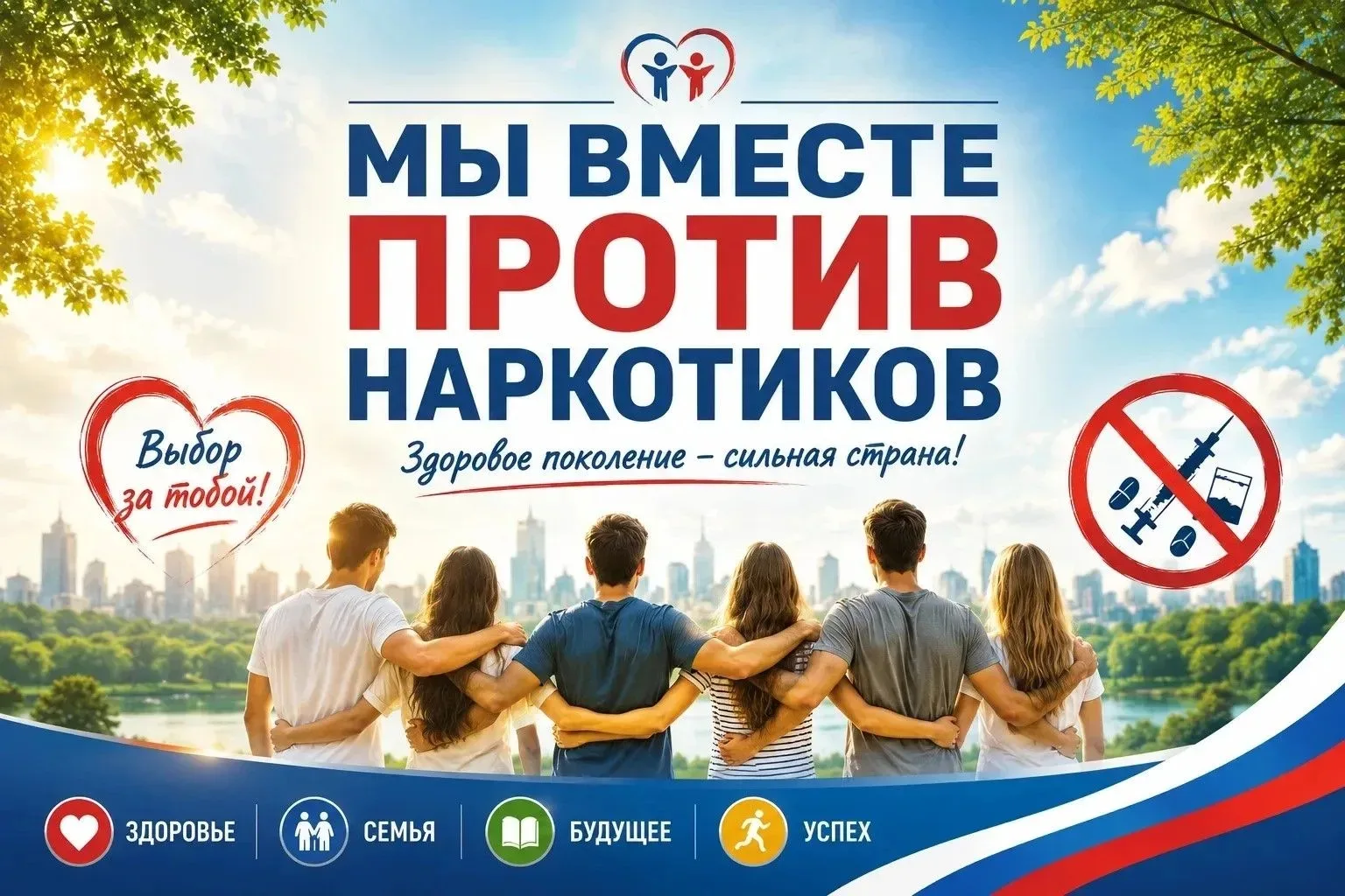 ❗️В Алчевске объявлена профилактическая акция «Антинаркотический месячник «Вместе проти...