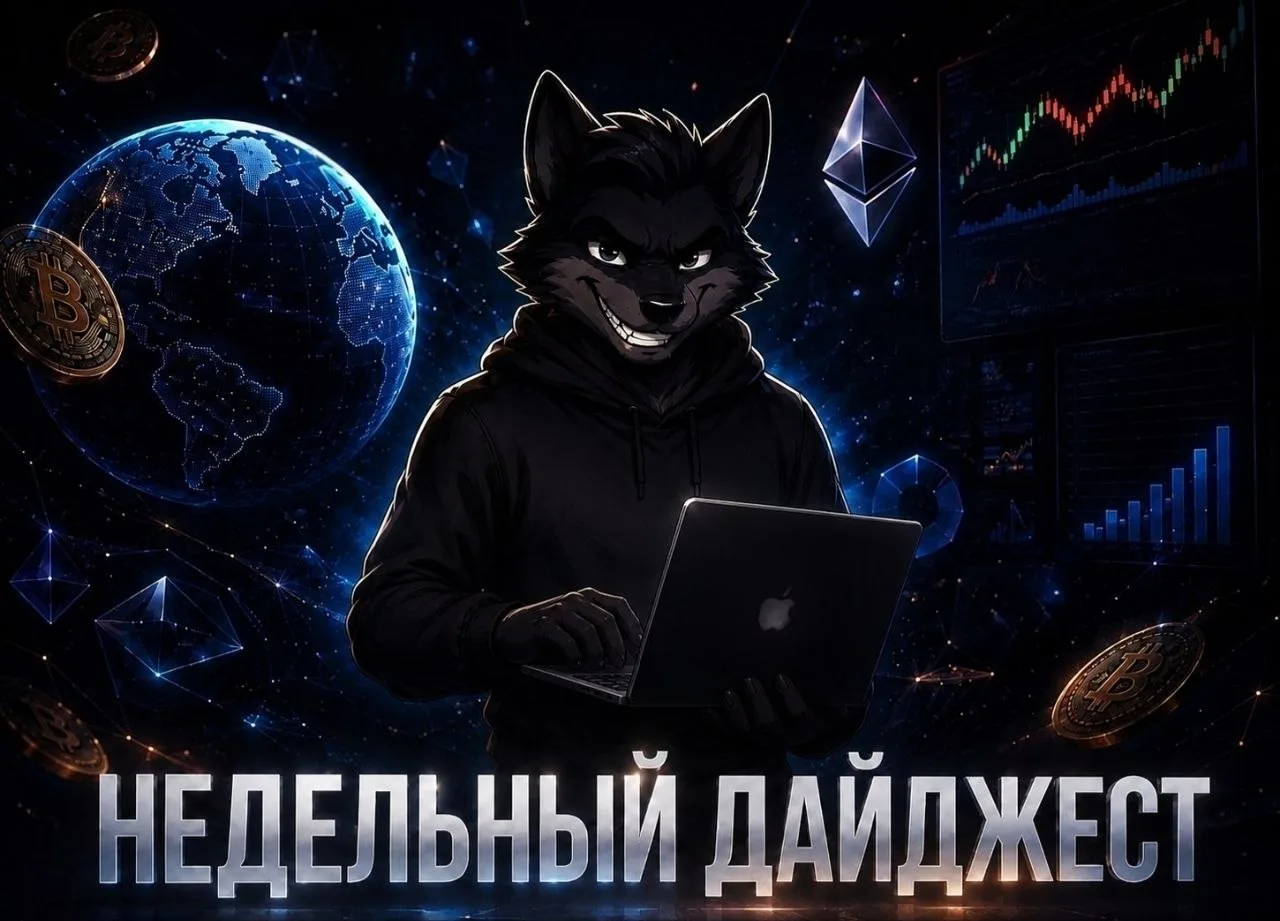 🖥 Недельный крипто-дайджест новостей