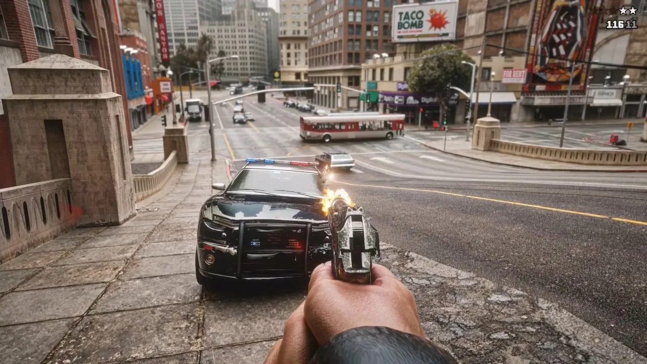 GTA V может выглядеть как  фильм