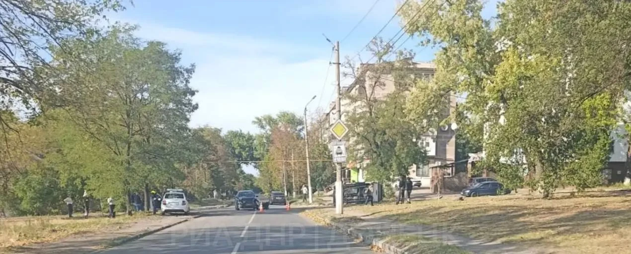 Енакиево, жесткая авария