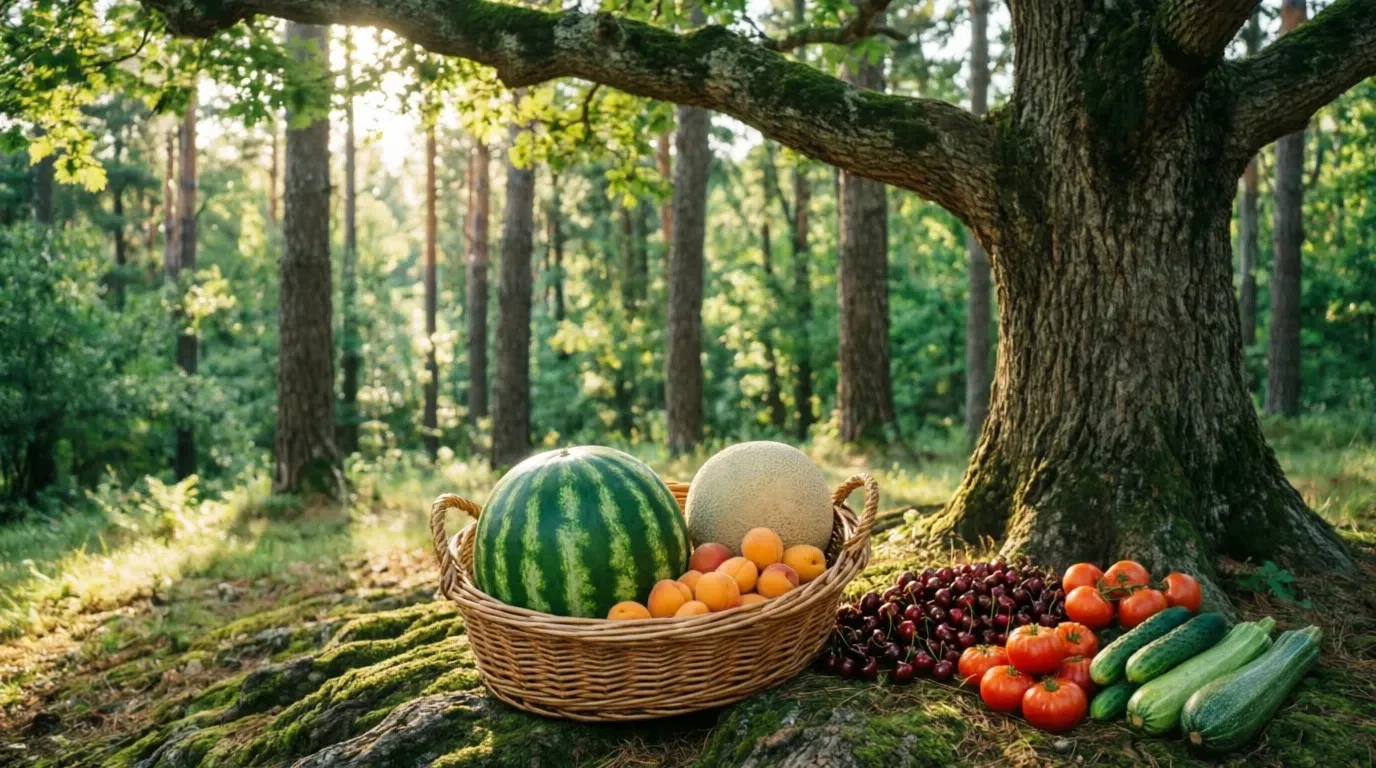 🍎 Время сезонных фруктов и овощей
