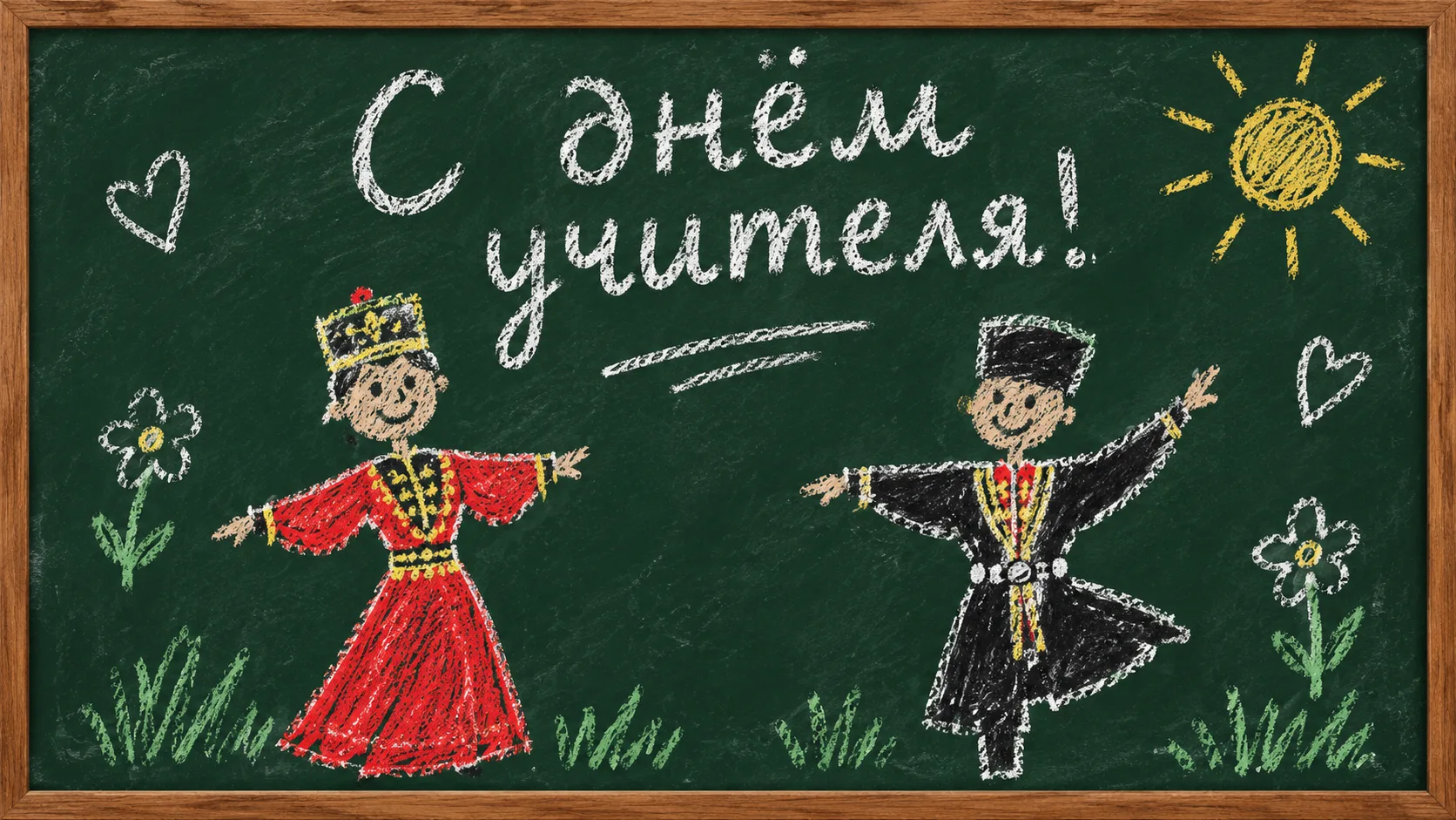 🎉 Дорогие учителя и ветераны педагогического труда!