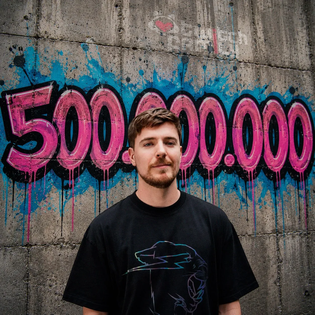 ⚠️ MrBeast — первый человек в мире, который пробил отметку в 500 млн подписчиков на YouTube

💯 — по