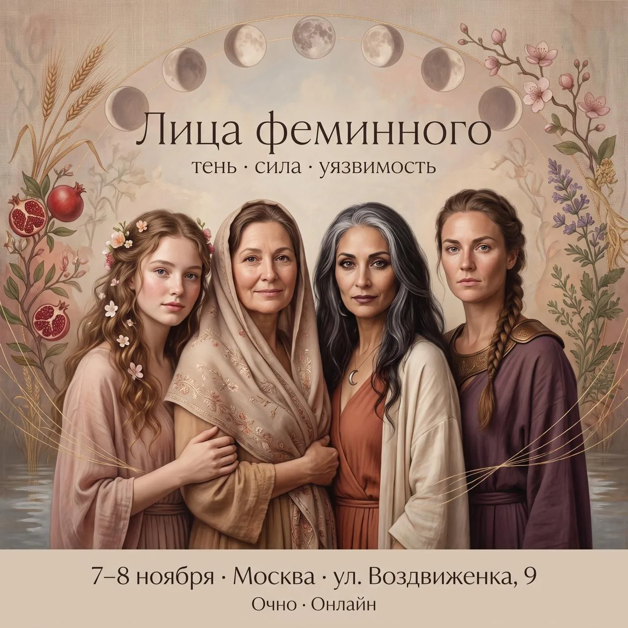 Мать. Дева. Ведьма. Воительница. Сколько из этих лиц вы позволяете себе?