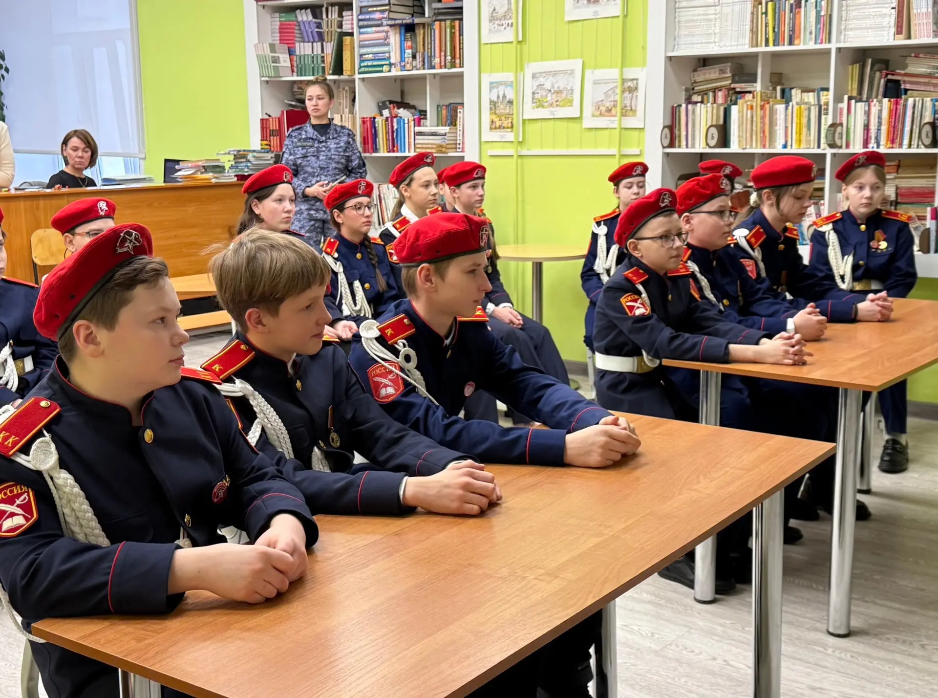 💯 РОСГВАРДИЯ 💯  🇷🇺 Ученики 6 «А» класса вместе с классным руководителем Светланой Николаевной Савчук