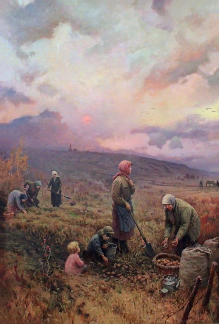 «Город Задонск. Осень 1942 года», 1980-е.