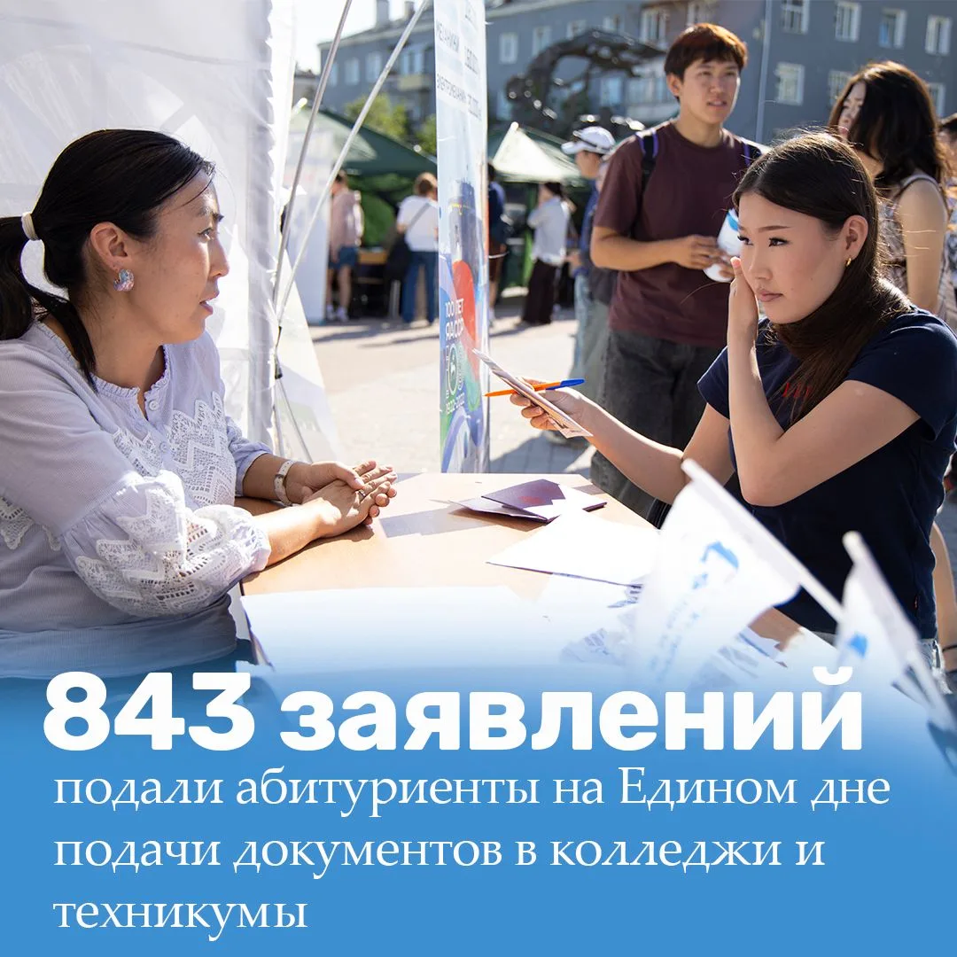 📊Насчитали тут и получили итоговые цифры Единого дня подачи документов в колледжи.