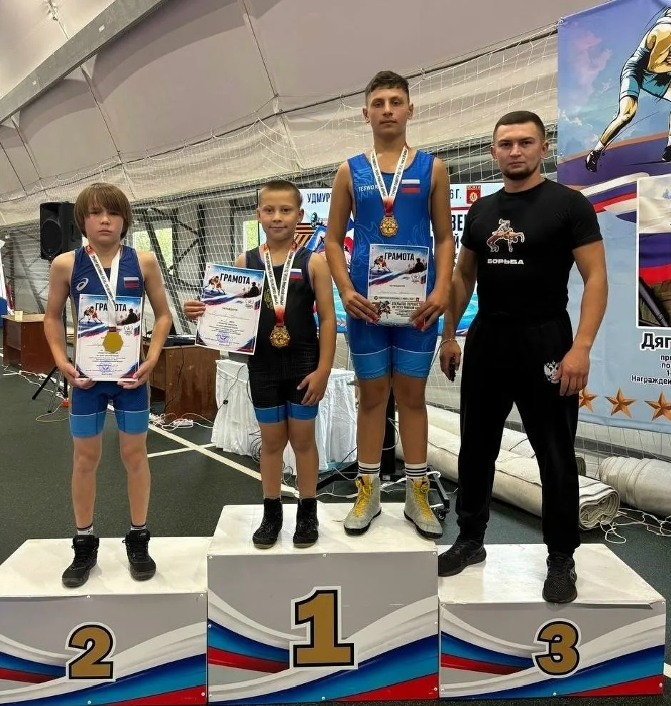 Спортивные победы юных борцов Можгинского района!