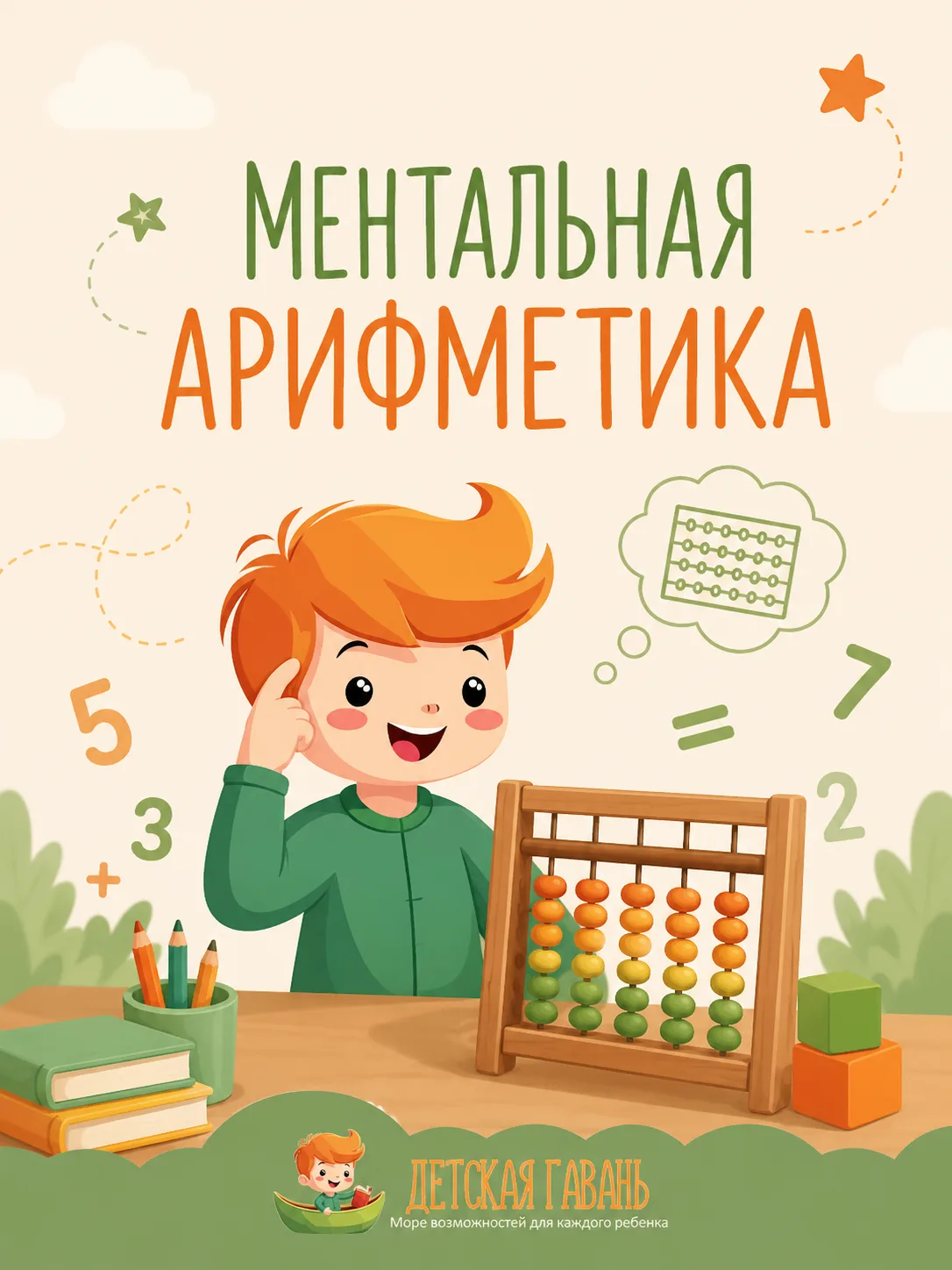 🎉 НОВИНКА В «ДЕТСКОЙ ГАВАНИ» — МЕНТАЛЬНАЯ АРИФМЕТИКА! 🧠