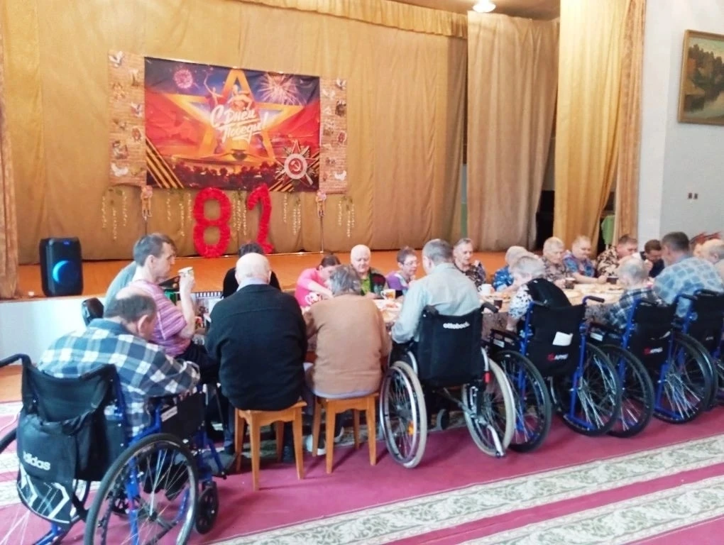 🌟Праздничное чаепитие  🏡☕В Ярцевском доме-интернате для престарелых и инвалидов состоялось трогатель