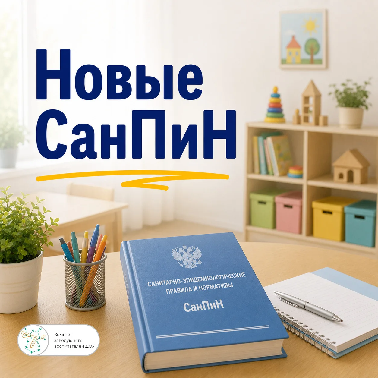 Все ссылки на новые СанПиН в одном месте ☀️

✅ СанПин 2.3/2.4.4282-26 "Санитарно-эпидемиологические 