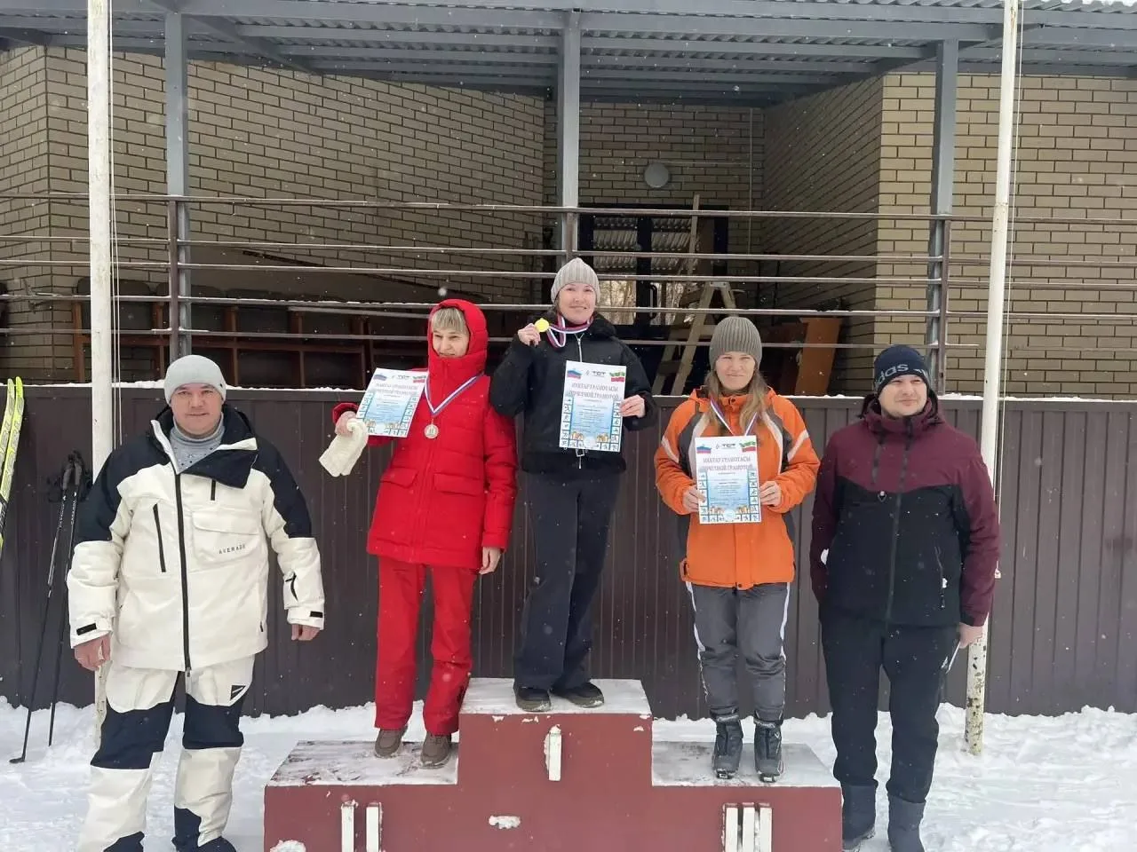 Итоги лыжных гонок в рамках XVIII Спартакиады ООО "УК "Татспецтранспорт"