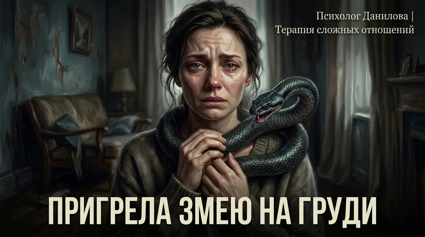 🐍 Жду, когда нарцисс изменится: история женщины, которая пригрела змею