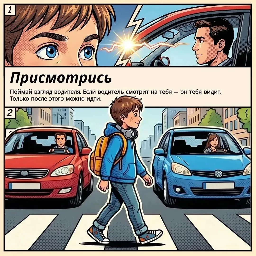 Пешеходный переход.