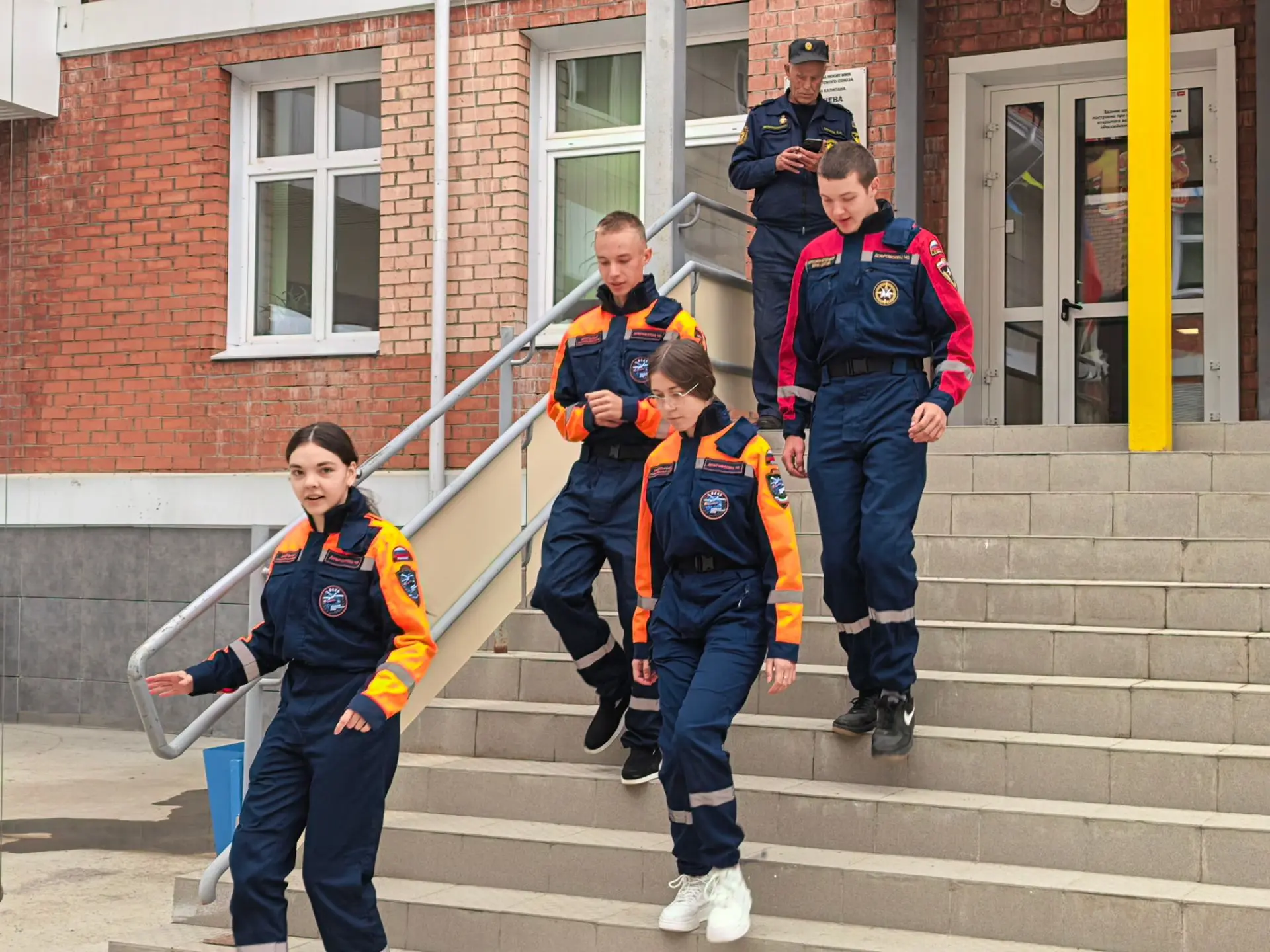 🚒 Учебная эвакуация в школе по пожарной безопасности 🔥
