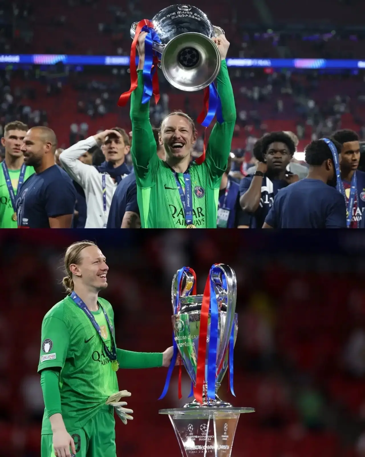 ПСЖ - двукратный победитель Лиги Чемпионов🏆