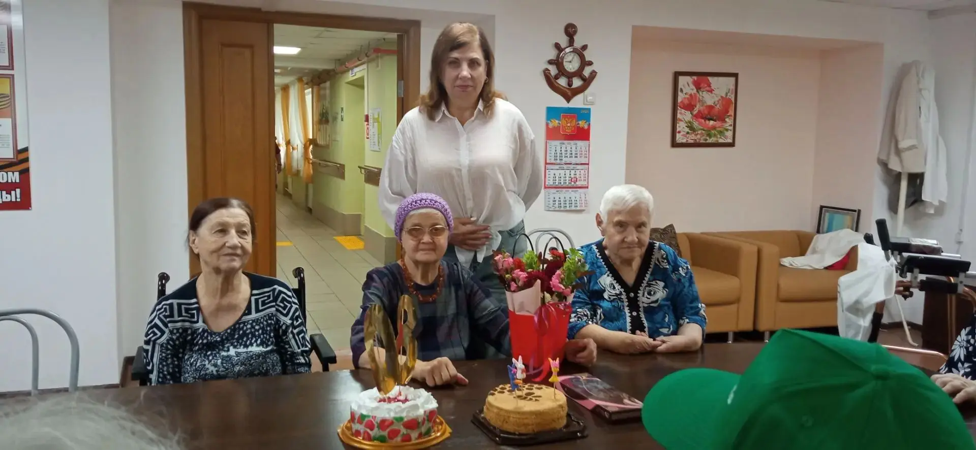 Сегодня в нашем доме-интернате — особенный день. Мы поздравляем с 80-летним юбилеем удивительную жен