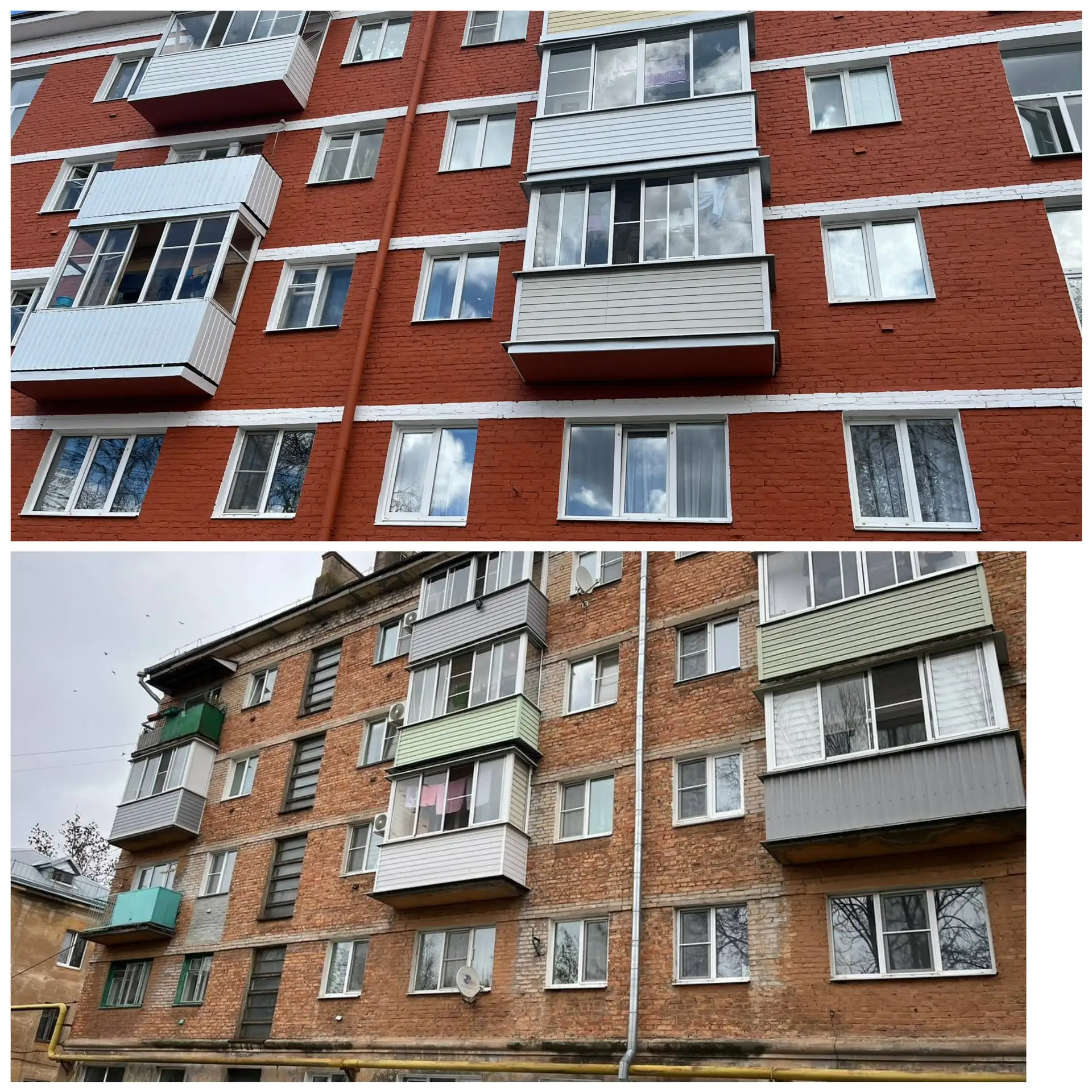 🏘В Великих Луках отремонтировали фасады и крыши четырех многоквартирных домов.