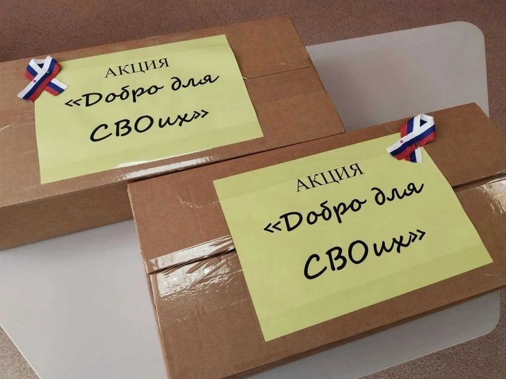 В преддверии Дня России сотрудники Графовской школы приняли участие в акции Добро.рф по сбору гумани