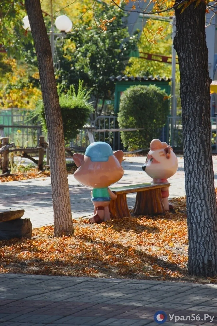 Осень в Центральном парке Орска🍂