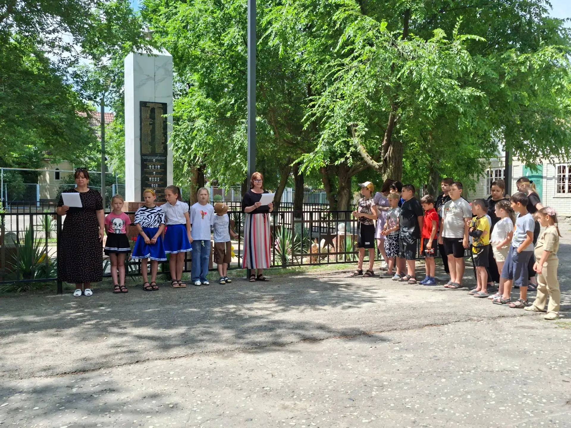 В 85-ю годовщину начала Великой Отечественной войны в центре села Коктюбей у памятника состоялся тор