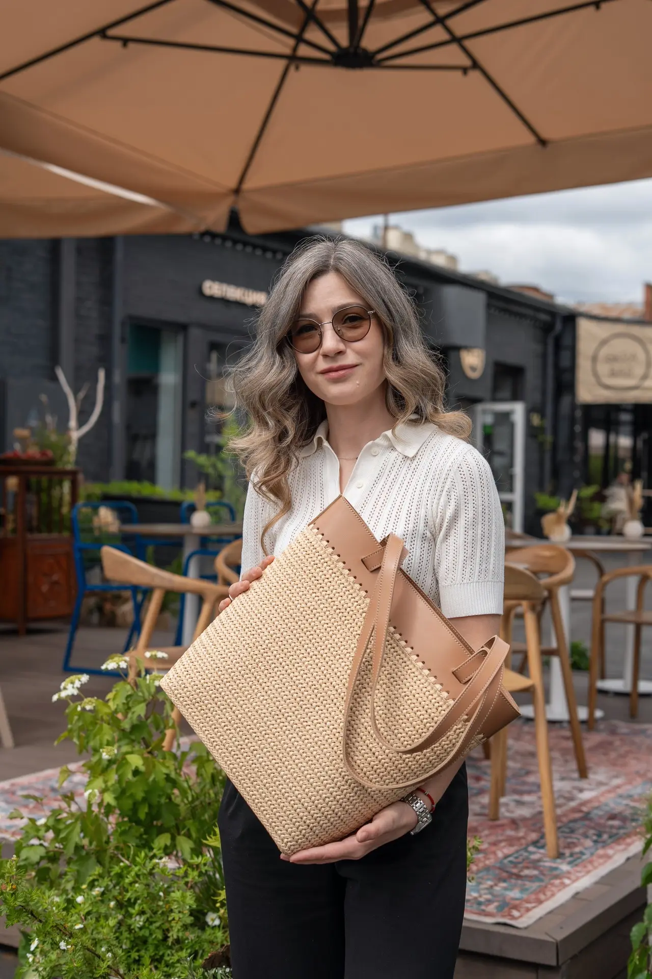 ECO ANDARIA Hamanaka со скидкой 15% и новый мастер-класс Милы milka_accessories.

Сумка связана по к