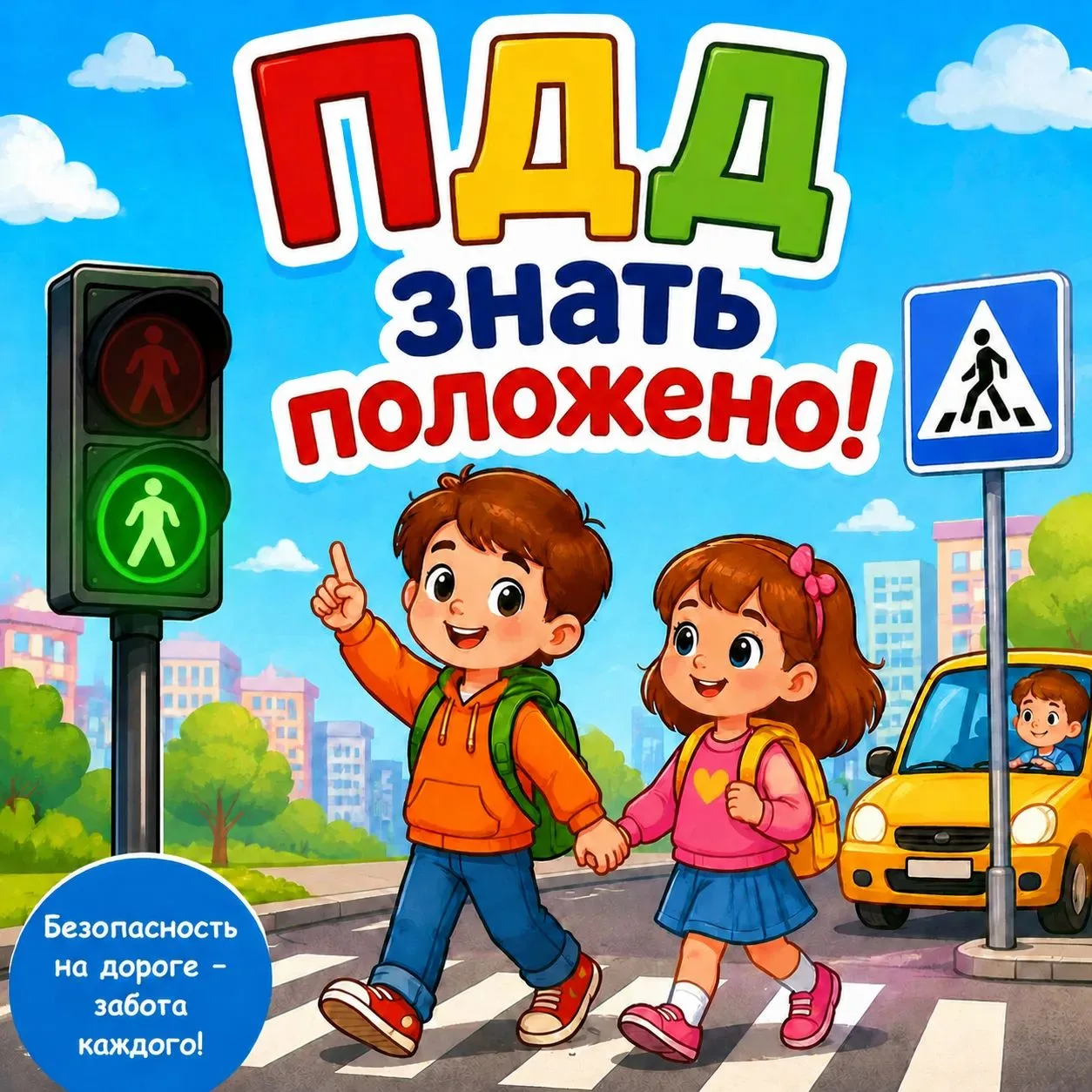 Дети группы "Аленький цветочек" на этой неделе закрепили знания ПДД: как называются люди,которые пер